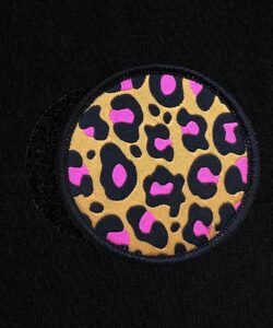 ecusson motif leopard